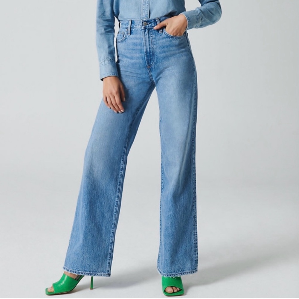 Denim Forum (Aritzia) Coco High Rise Wide Leg Jean